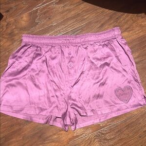PINK Victoria's Secret Purple Lounge Shorts